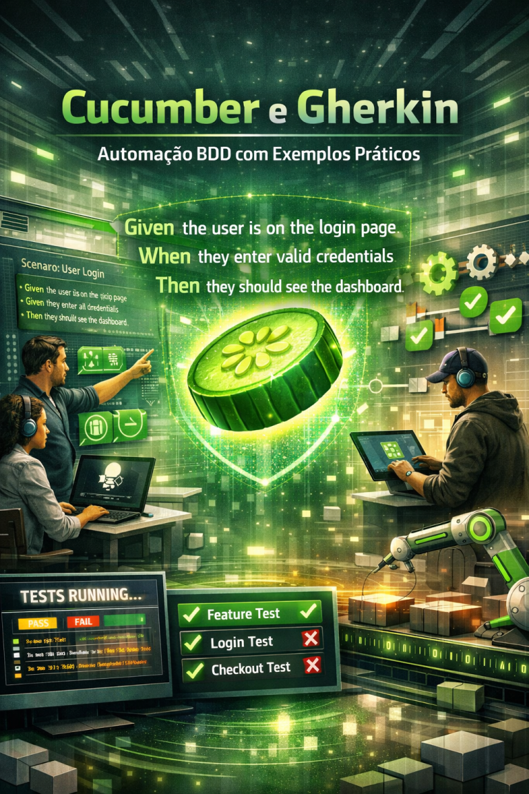 Cucumber e Gherkin: Automação BDD com Exemplos Práticos